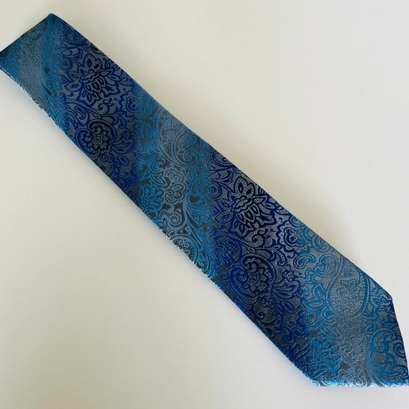 ALFANI 100% Silk Slim Tie EUC - Picture 3 of 3